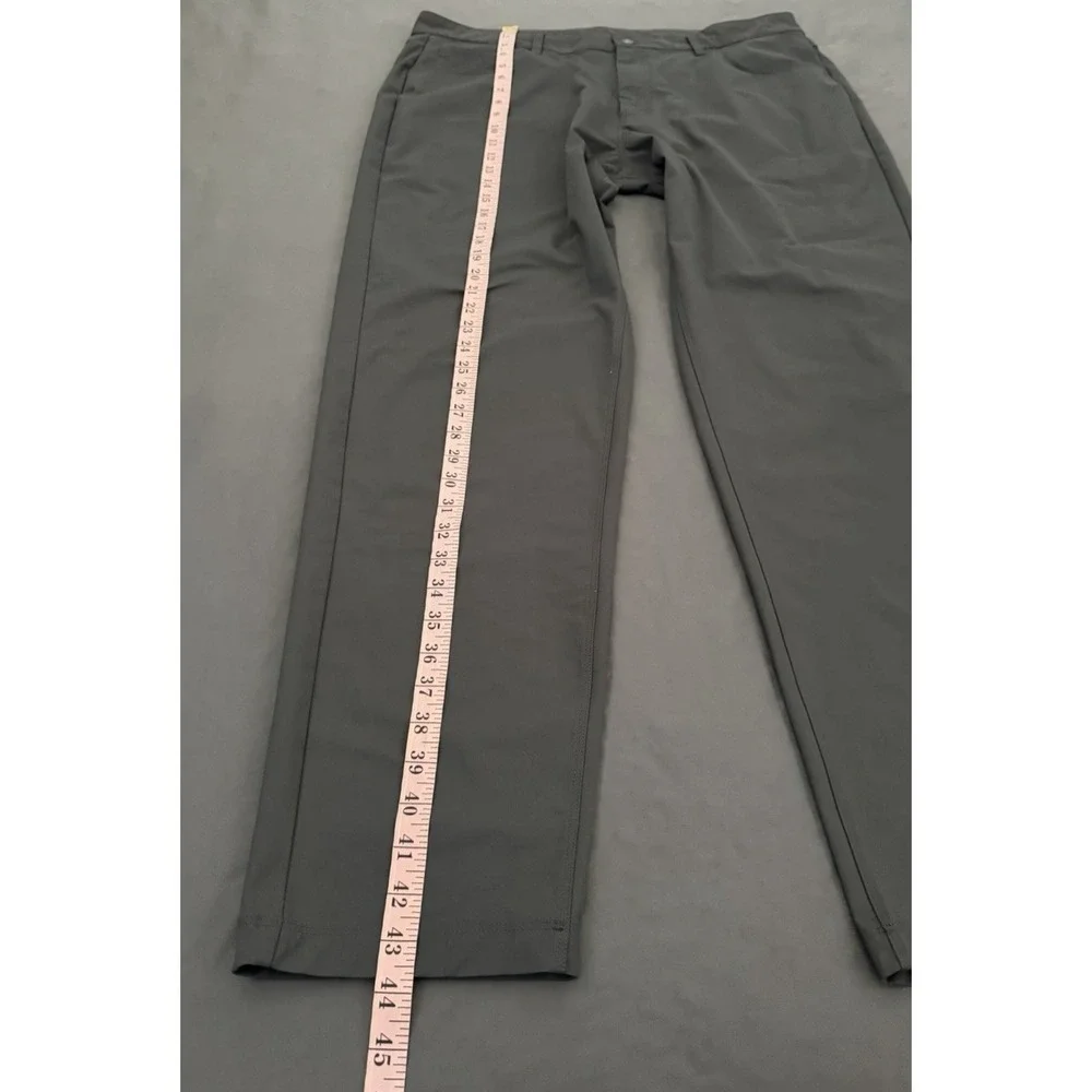 Fabletics Pants Mens Size 38 Dark Gray Performance Commuter Golf Outdoor